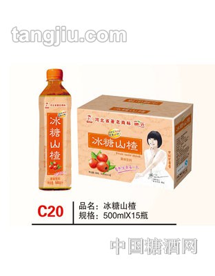 C20 品名:冰糖山楂 規(guī)格:500mlx15瓶