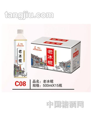 C08 品名:老冰棍 規(guī)格:500mlx15瓶