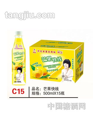 C15 品名:芒果快線 規(guī)格:500mlx15瓶