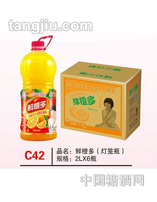 2 品名:鮮橙多(燈籠瓶) 規(guī)格:2Lx6瓶