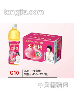 C10 品名:水蜜桃 規(guī)格:450mlx15瓶