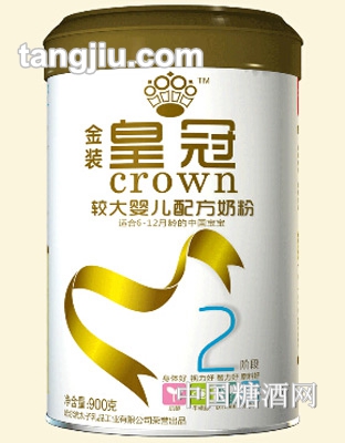 太子樂皇冠金裝較大配方奶粉(2階段)
