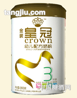 太子樂皇冠金裝幼兒配方奶粉(3階段)