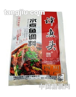 譚魚頭水煮魚調料150克