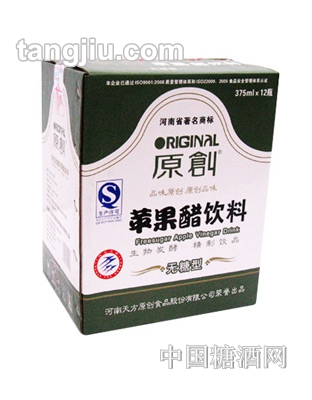 原創低糖型蘋果醋系列375ml
