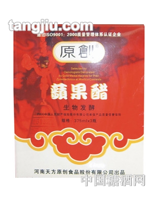 原創蘋果醋飲料375ml禮盒