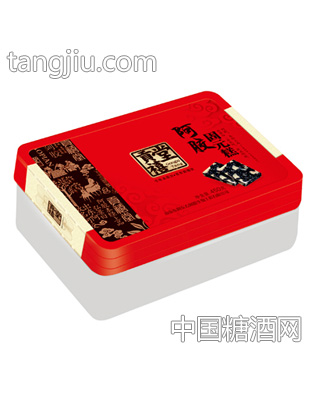 塑料盒阿膠固元糕450克