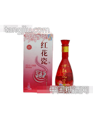 瀘州紅花瓶 盒裝