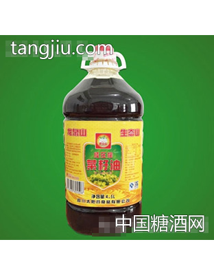 龍泉山4.5L菜籽油(瓶)