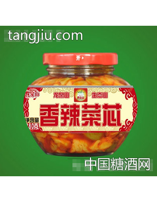 龍泉山280克香辣菜芯