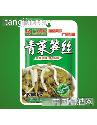 青菜筍絲80克