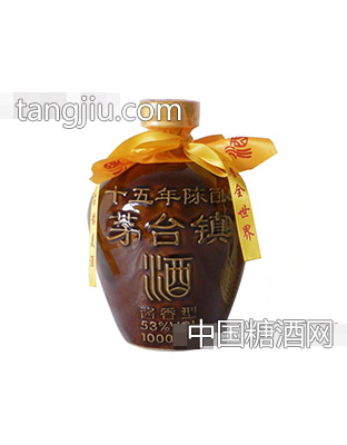 茅臺鎮(zhèn)古壇老酒15陳釀1000ML