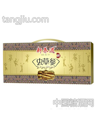 新養道蟲草參粥木糖醇罐粥320g箱子
