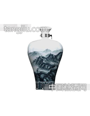 玉宇泉定制裸瓶裝青花瓶