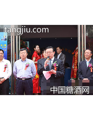 熊玉亮?xí)L在久立方開業(yè)中剪彩致詞