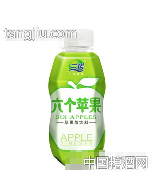 三諾六個蘋果蘋果醋428ml(綠)