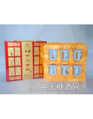 北京京鼎十二金釵禮盒