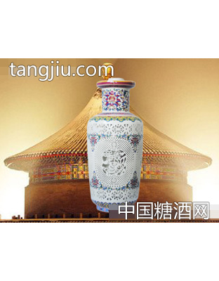 陶瓷酒粉彩