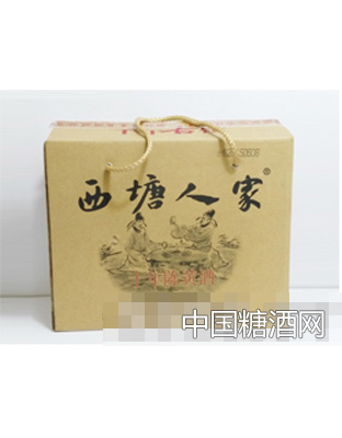 浙江嘉善西塘人家10年陳黃酒428ML(箱)