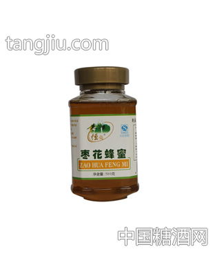 恒亮棗花蜂蜜500克