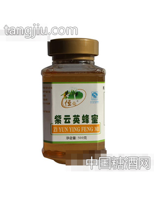 恒亮紫云英蜂蜜500克