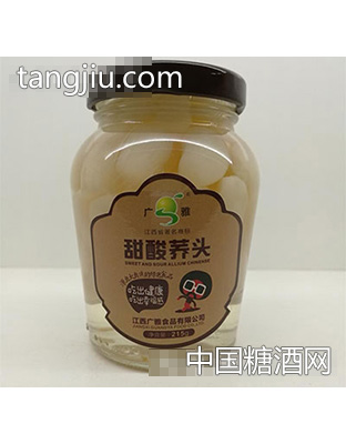 廣雅215克玻璃瓶蕌頭(蕎頭)