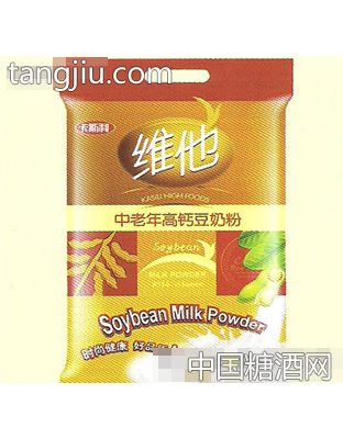 卡斯利中老年高鈣豆奶粉