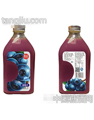 1L酷美藍莓汁（含椰果粒）