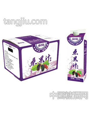 魯桑源桑果汁箱裝1000mlx12瓶