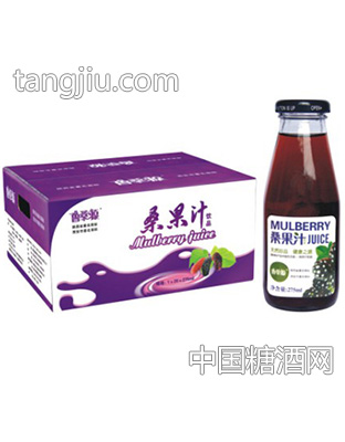 魯桑源桑果汁箱裝275mlx20瓶