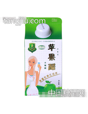 綠之源500ml屋頂盒蘋果醋