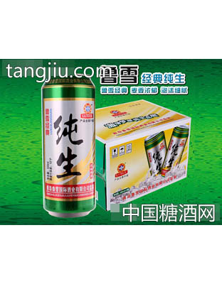 魯雪經典純生啤酒10°500ml(箱)