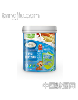 諾聰牛初乳粗糧營養米粉(玉米胡蘿卜口味)