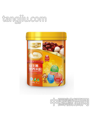 諾聰益生菌營養米粉(紅棗百合口味)