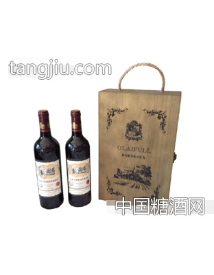 歐蘭菲干紅禮盒2支