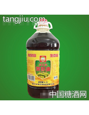龍泉山4.5L菜籽油