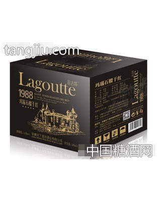 拉古特瑪瑙石榴干紅葡萄酒1988(箱)