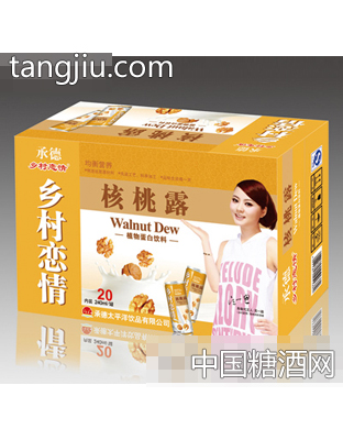 鄉(xiāng)村戀情核桃露禮盒