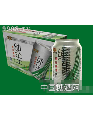 青島五環純生新品啤酒320mlx24(易拉罐裝)