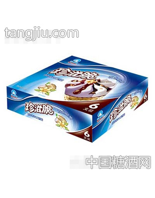 珍滋脆雙色脆筒家庭裝香草香芋口味