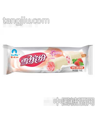 雪繽紛草莓三明治雪糕