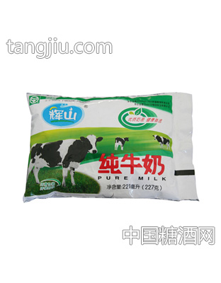 生態純牛奶　227G