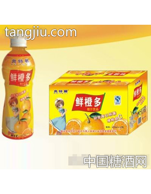 奧特麗鮮橙多450ml