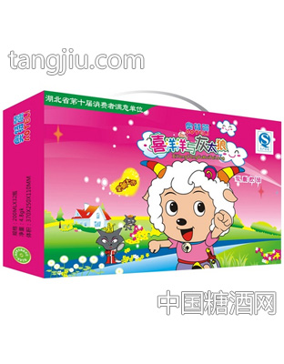 喜洋洋與灰太狼乳酸飲品