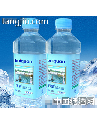 350ml百泉蘇打水無糖型