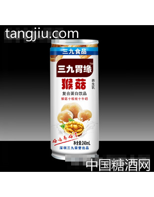 三九食品三九胃活力猴菇養(yǎng)生乳240ml