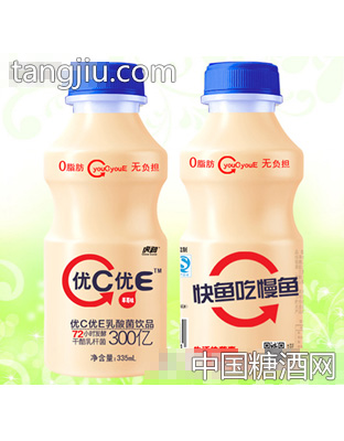 虎潤優C優E乳酸菌飲品草莓味335ml
