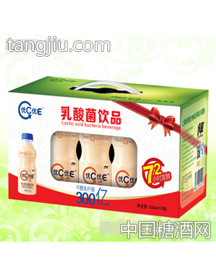優C優E乳酸菌飲品開窗禮盒335mlx10瓶