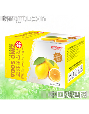 優C優E經典蘇打水飲料檸檬味500mlx15瓶