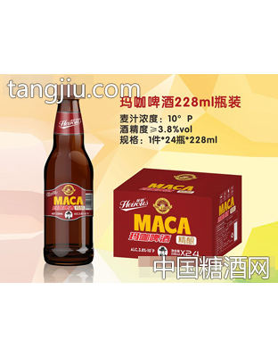 瑪咖啤酒228ml瓶裝